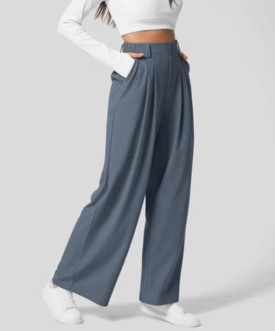 DanAnt | Pantalone Elastico Elegante a Vita Alta
