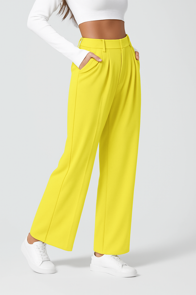 DanAnt | Pantalone Elastico Elegante a Vita Alta